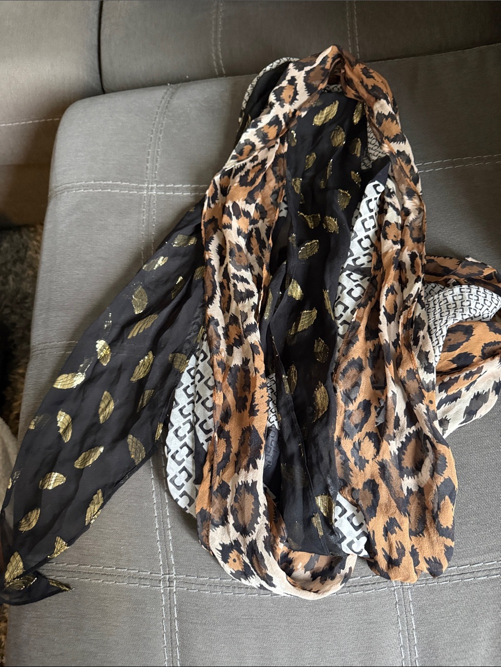 DVF- set of 3 scarves